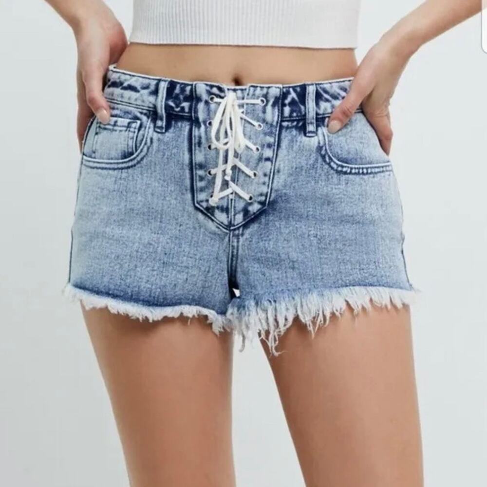(26) PacSun High Rise Festival Shorts